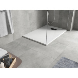 Mexen Hugo   SMC cadita  100 x 90 cm, alb ,  capace negru - 42109010-B