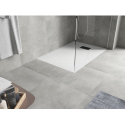 Mexen Hugo   SMC cadita  130 x 90 cm, alb ,  capace negru - 42109013-B