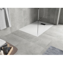 Mexen Hugo   SMC cadita  130 x 90 cm, alb ,  capace negru - 42109013-B Cadita dus 0 Mexen