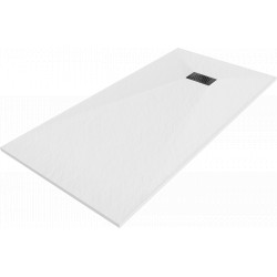 Mexen Hugo   SMC cadita  170 x 90 cm, alb ,  capace negru - 42109017-B Cadita dus 0 Mexen