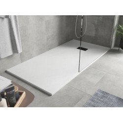 Mexen Hugo   SMC cadita  170 x 90 cm, alb ,  capace negru - 42109017-B