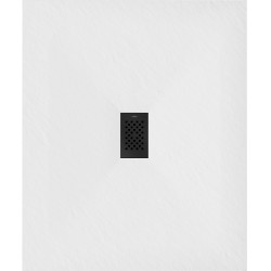 Mexen Hugo   SMC cadita  140 x 100 cm, alb ,  capace negru - 42101014-B