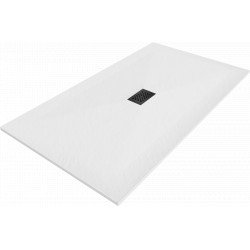 Mexen Hugo   SMC cadita  180 x 100 cm, alb ,  capace negru - 42101018-B Cadita dus 0 Mexen