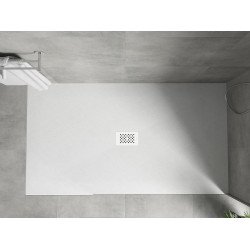 Mexen Hugo   SMC cadita  160 x 100 cm, alb ,  capace alb - 42101016-W