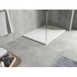 Mexen Hugo   SMC cadita  130 x 80 cm, alb ,  capace auriu - 42108013-G