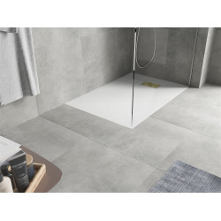 Mexen Hugo   SMC cadita  110 x 90 cm, alb ,  capace auriu - 42109011-G