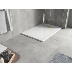 Mexen Hugo   SMC cadita  120 x 90 cm, alb ,  capace auriu - 42109012-G