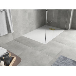 Mexen Hugo   SMC cadita  130 x 90 cm, alb ,  capace auriu - 42109013-G