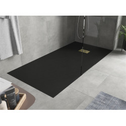 Mexen Hugo   SMC cadita  170 x 90 cm,  negru ,  capace auriu - 42709017-G Cadita dus 0 Mexen