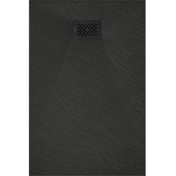 Mexen Hugo   SMC cadita  80 x 70 cm,  negru ,  capace negru - 42707080-B