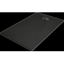 Mexen Hugo   SMC cadita  140 x 70 cm,  negru ,  capace negru - 42707014-B