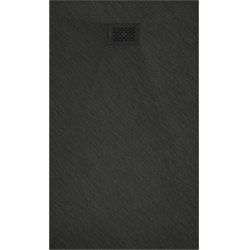 Mexen Hugo   SMC cadita  150 x 80 cm,  negru ,  capace negru - 42708015-B