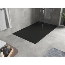 Mexen Hugo   SMC cadita  150 x 80 cm,  negru ,  capace negru - 42708015-B