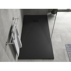 Mexen Hugo   SMC cadita  170 x 80 cm,  negru ,  capace negru - 42708017-B