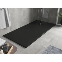 Mexen Hugo   SMC cadita  170 x 80 cm,  negru ,  capace negru - 42708017-B