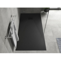 Mexen Hugo   SMC cadita  170 x 90 cm,  negru ,  capace negru - 42709017-B