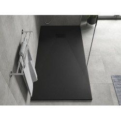 Mexen Hugo   SMC cadita  170 x 90 cm,  negru ,  capace negru - 42709017-B
