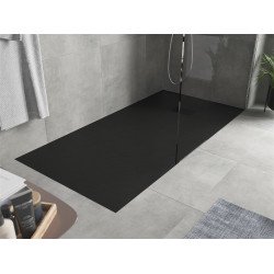 Mexen Hugo   SMC cadita  180 x 90 cm,  negru ,  capace negru - 42709018-B Cadita dus 0 Mexen