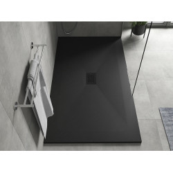 Mexen Hugo   SMC cadita  150 x 100 cm,  negru ,  capace negru - 42701015-B