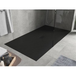 Mexen Hugo   SMC cadita  150 x 100 cm,  negru ,  capace negru - 42701015-B