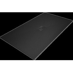 Mexen Hugo   SMC cadita  180 x 100 cm,  negru ,  capace negru - 42701018-B