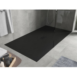 Mexen Hugo   SMC cadita  200 x 100 cm,  negru ,  capace negru - 42701020-B