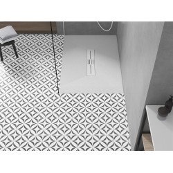 Mexen Toro   SMC cadita  100 x 90 cm, alb ,  capace alb - 43109010-W