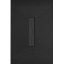 Mexen Toro   SMC cadita  100 x 90 cm,  negru ,  capace negru - 43709010-B