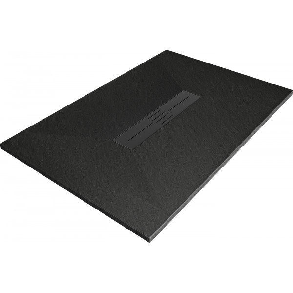 Mexen Toro   SMC cadita  110 x 90 cm,  negru ,  capace negru - 43709011-B