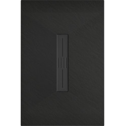 Mexen Toro   SMC cadita  110 x 90 cm,  negru ,  capace negru - 43709011-B