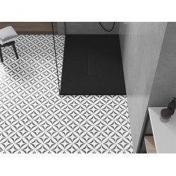 Mexen Toro   SMC cadita  120 x 90 cm,  negru ,  capace negru - 43709012-B