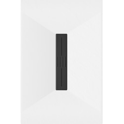 Mexen Toro   SMC cadita  110 x 70 cm, alb ,  capace negru - 43107011-B