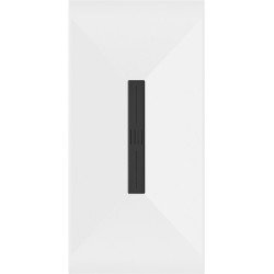 Mexen Toro   SMC cadita  200 x 70 cm, alb ,  capace negru - 43107020-B