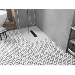 Mexen Toro   SMC cadita  120 x 80 cm, alb ,  capace negru - 43108012-B Cadita dus 0 Mexen