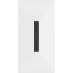 Mexen Toro   SMC cadita  160 x 80 cm, alb ,  capace negru - 43108016-B