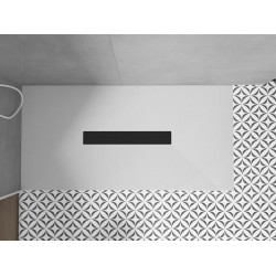 Mexen Toro   SMC cadita  170 x 90 cm, alb ,  capace negru - 43109017-B