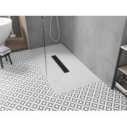 Mexen Toro   SMC cadita  180 x 90 cm, alb ,  capace negru - 43109018-B Cadita dus 0 Mexen