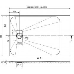 Mexen Hugo   SMC cadita  110 x 70 cm, gri - 42617011