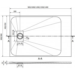 Mexen Hugo   SMC cadita  100 x 80 cm, alb  piatra- 42158010